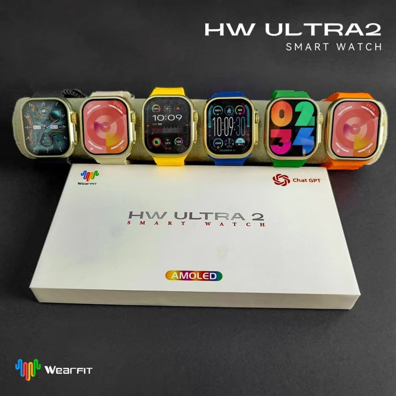 Hw Ultra 2 Smart Watch ChatGPT 2.1" AMOLED 49mm Series 9 Compass Bluetooth Call Map NFC Smartwatch