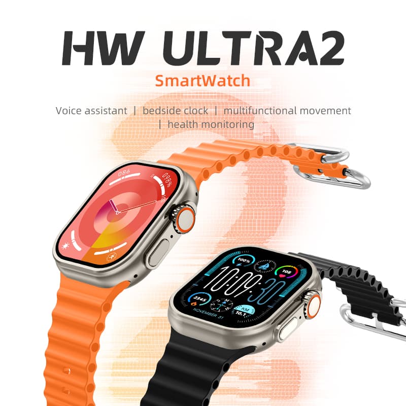 Hw Ultra 2 Smart Watch ChatGPT 2.1" AMOLED 49mm Series 9 Compass Bluetooth Call Map NFC Smartwatch