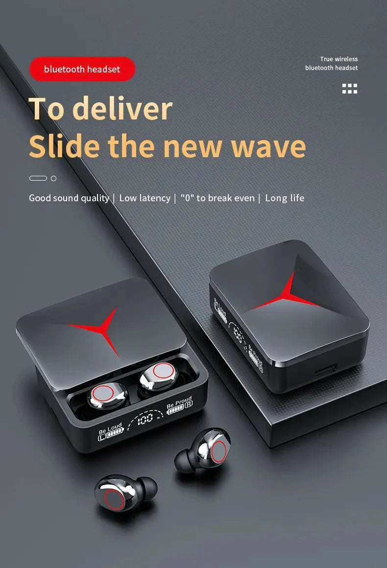 M90 Pro TWS Wireless Bluetooth 5.2 Earphones