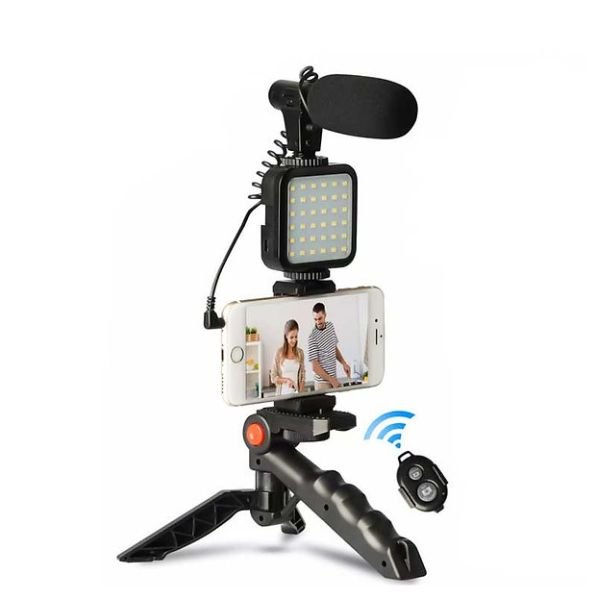 Mobile Vlogging Kit Video Making kit, with tripod stand,