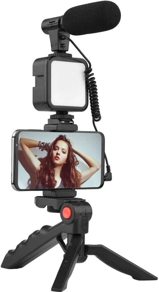 Mobile Vlogging Kit Video Making kit, with tripod stand,